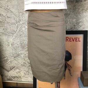 BRUNELLO Cucinelli Elegant Tan Women's pencil Skirt Size 6